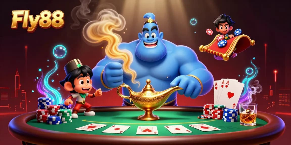 Experience Fly88's thrilling gaming journey with a vibrant casino atmosphere full of excitement.
