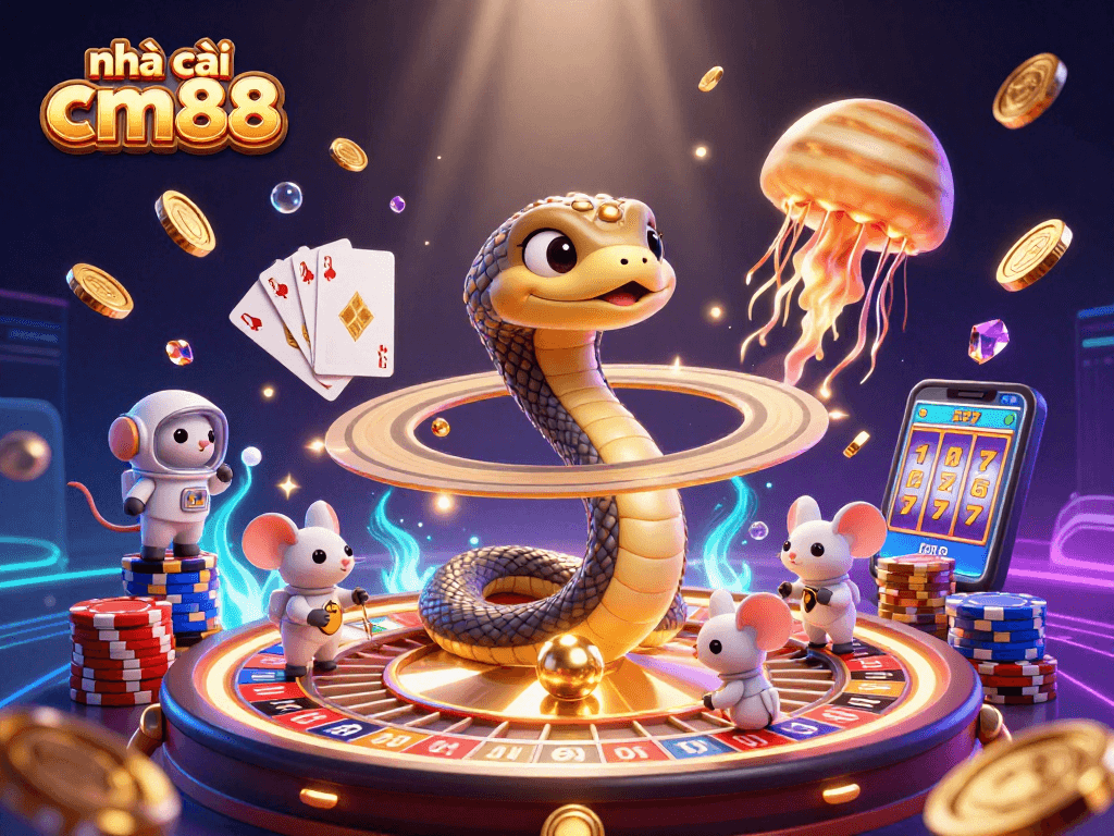 Experience the vibrant universe of nhà cái cm88 with cosmic betting adventures featuring roulette and slot elements.