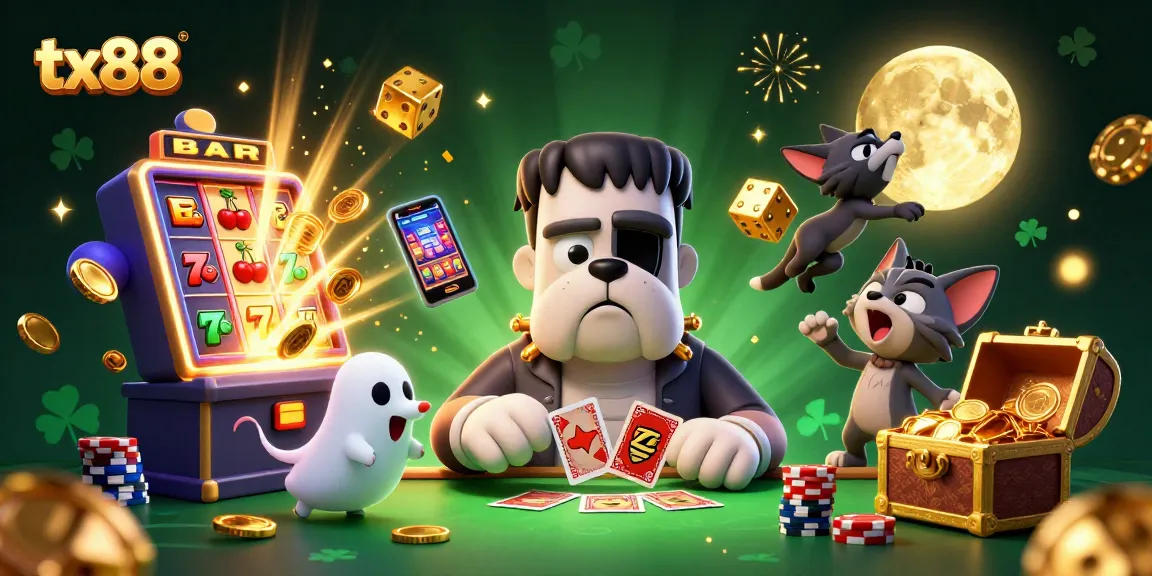 Experience thrilling gaming action at tx88 with dynamic characters and exciting casino elements