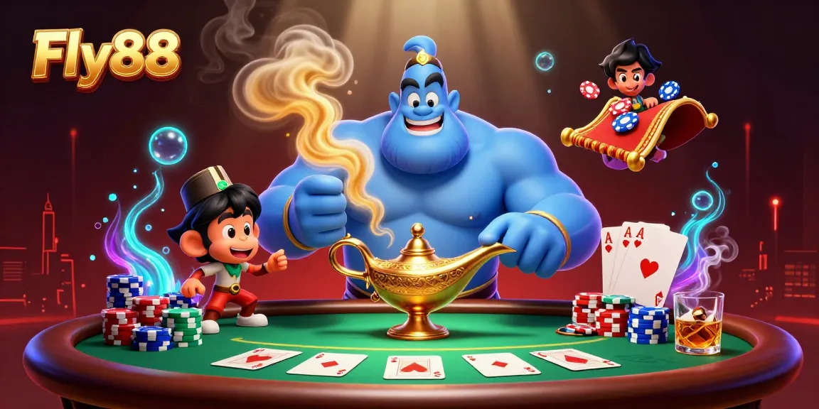 Experience Fly88's thrilling gaming journey with a vibrant casino atmosphere full of excitement.