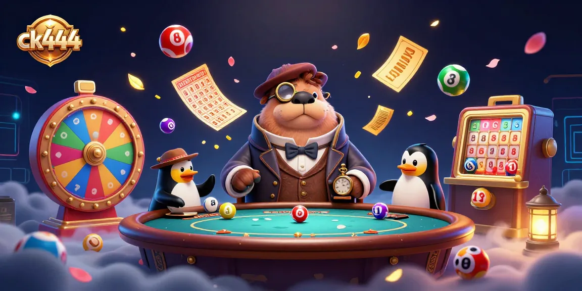 Engage in thrilling gameplay at ck444 casino, exploring underwater poker with vibrant lottery elements.