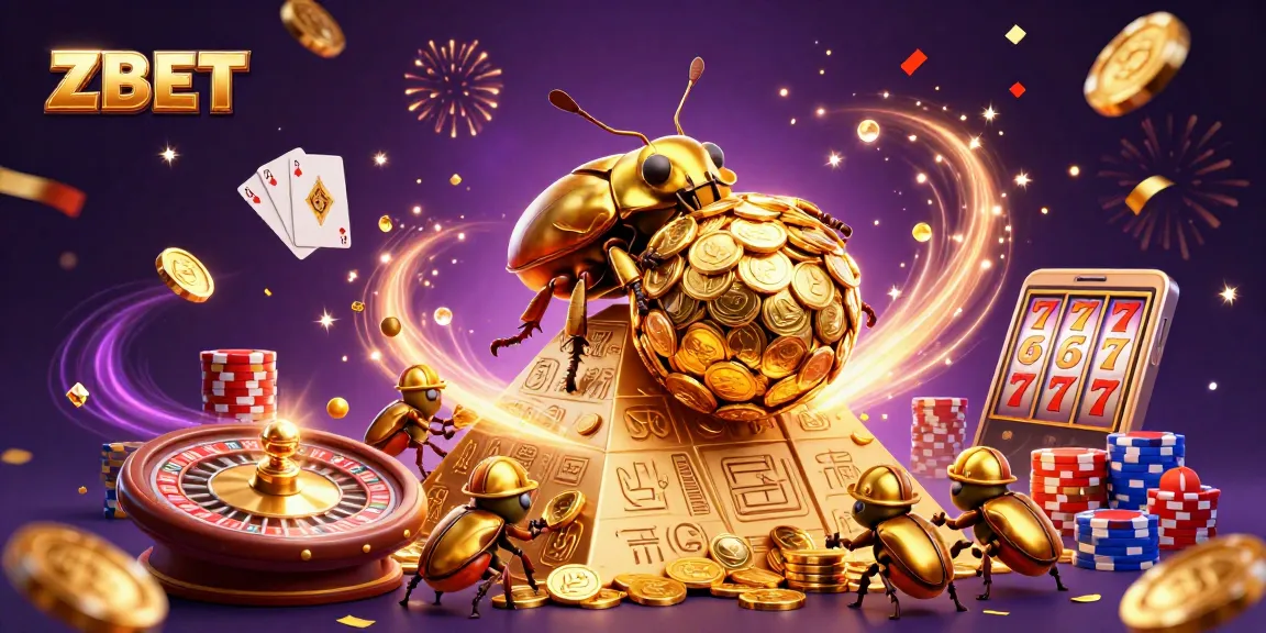 ZBET offers vibrant casino action with golden coin treasures and electrifying gameplay elements.