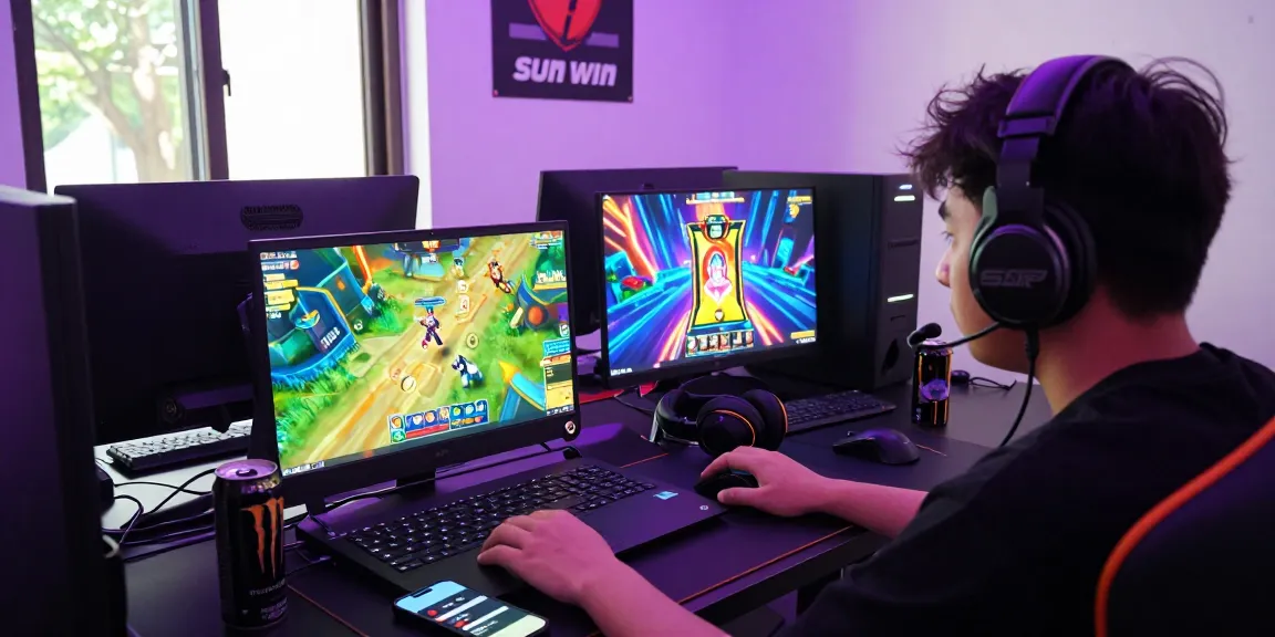Discover the excitement of Sun win gaming with vibrant visuals and immersive experiences.