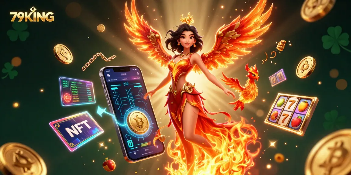 Experience thrilling gameplay with stunning visuals at 79KING in this vibrant casino illustration.