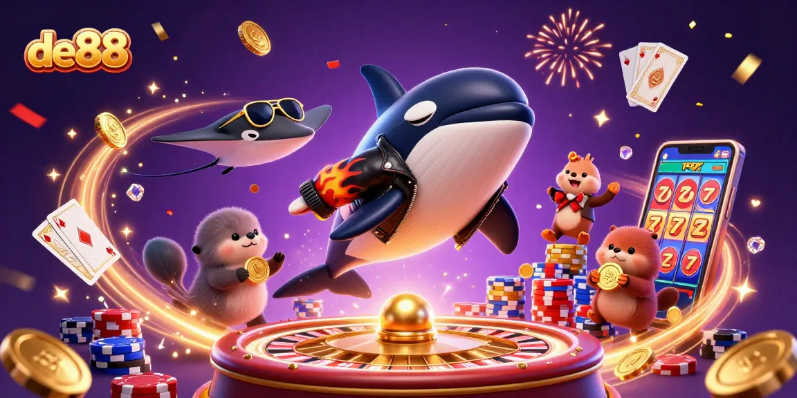 Experience thrilling wins with de88 at the colorful casino filled with excitement and treasure.