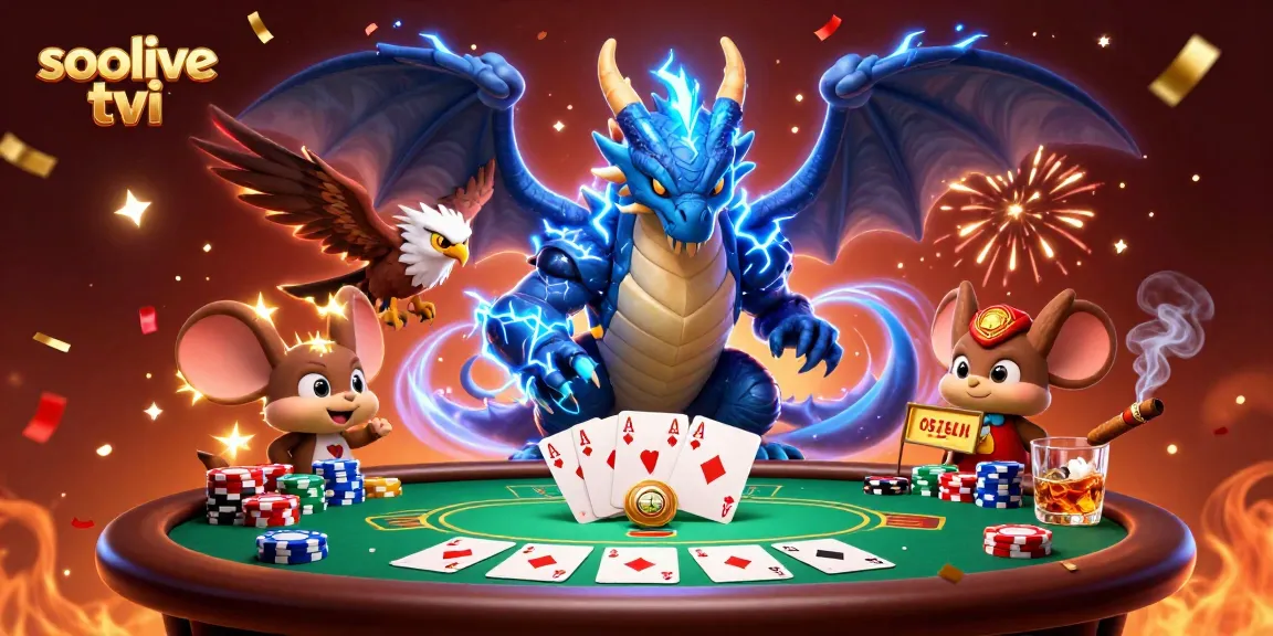 Engage with socolive tivi by exploring a vibrant 3D casino scene of betting and excitement.