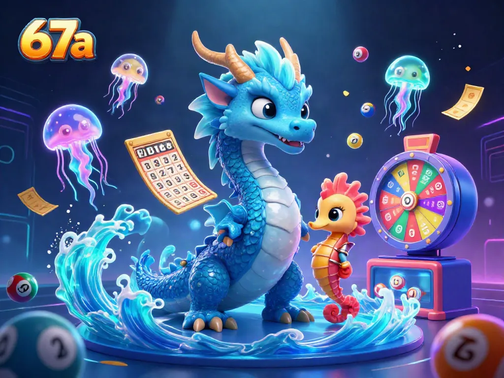 Experience the excitement of 67a with vibrant games and fantasy elements in a captivating ocean scene.