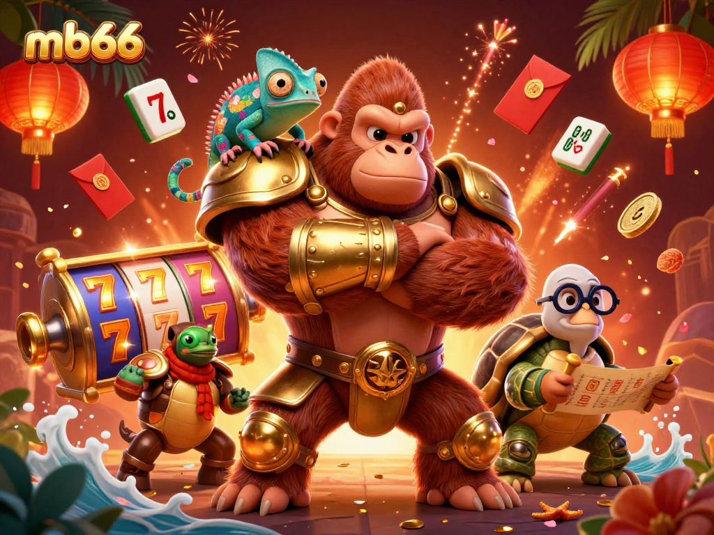 Experience thrilling gameplay at mb66 with vibrant 3D casino adventures featuring exciting elements like slot reels and jackpots.