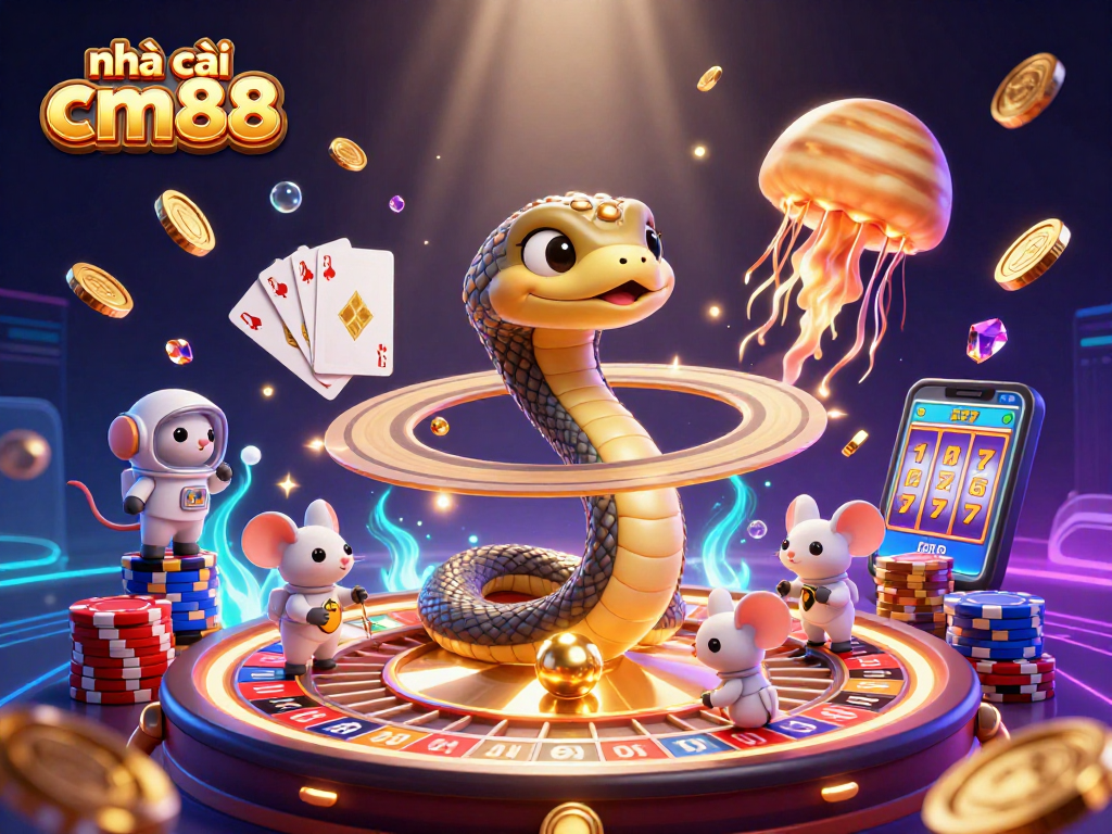Experience the vibrant universe of nhà cái cm88 with cosmic betting adventures featuring roulette and slot elements.