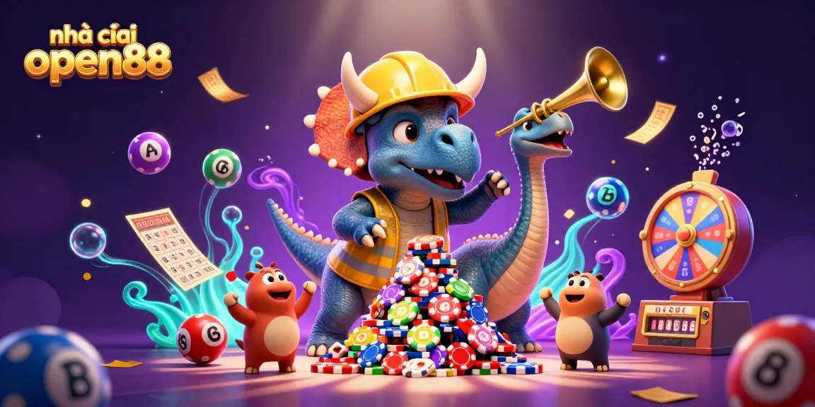 Experience thrilling gameplay at Nhà cái open88 with vibrant casino elements and dynamic characters.