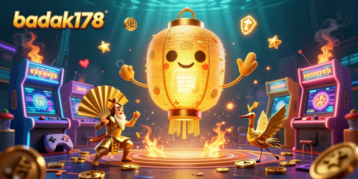 Engage with badak178 and win big at the vibrant night market casino with golden spirits and arcade games!